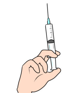 注射する？